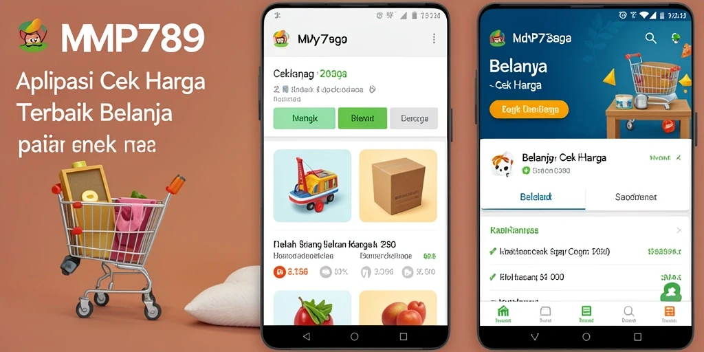 Antarmuka MVP789 yang intuitif untuk cek harga.
