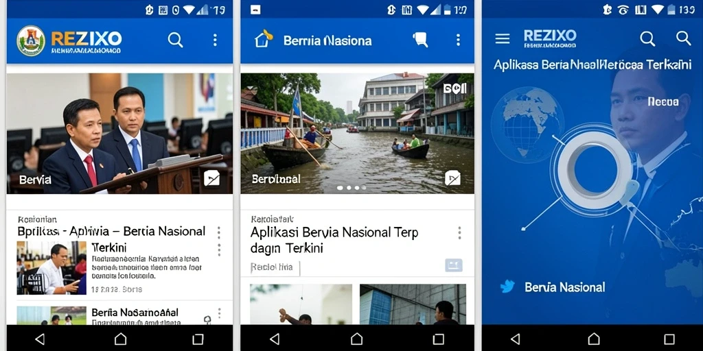 Tampilan antarmuka aplikasi REZIXO yang intuitif dan menarik.