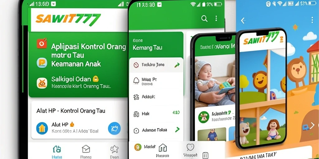 Antarmuka SAWIT777 yang memudahkan kontrol orang tua.