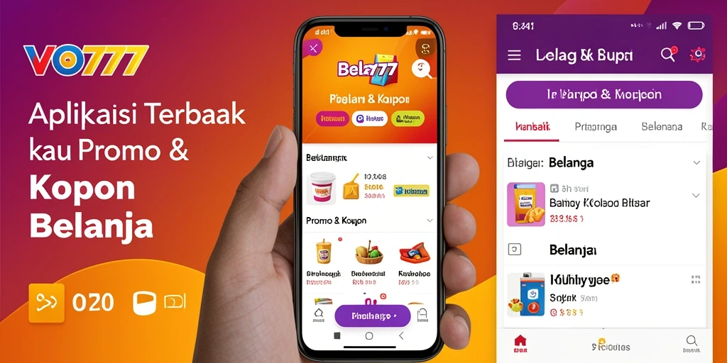 Antarmuka VO777 menampilkan berbagai kupon dan promo menarik.